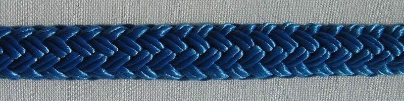 1" X 300' Double Braid Nylon - Blue - Click Image to Close